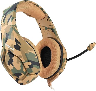 Docooler Onikuma K1 Gaming Headphone, Beige - V3893CY