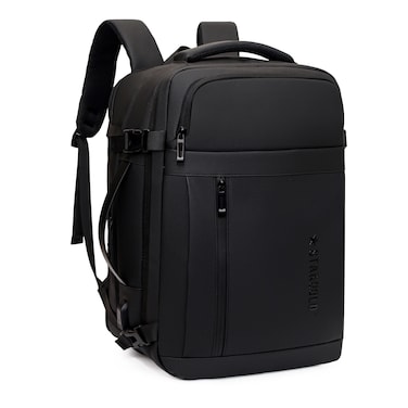 STARGOLD 18" Backpack WWith Front Pocket, USB Charging Port, Expandable Design, Side Mesh Pocket And Four Buckles For Travel, Business And Daily Use