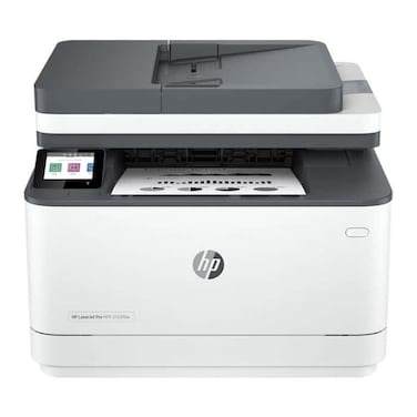طابعة HP LaserJet Pro MFP 3103FDW – طابعة ليزر أحادية اللون لاسلكية، طباعة، نسخ، مسح ضوئي، فاكس، طباعة مزدوجة تلقائية، 40 صفحة في الدقيقة، واي فاي وUSB