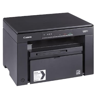 كانون طابعة ليزر احادية متعددة الوظائف من اي سينسيس MF3010 – طباعة ونسخ ومسح ضوئي   تصميم صغير   موفرة للطاقة   تتضمن حبر للمبتدئين + خراطيش، أحادي اللون