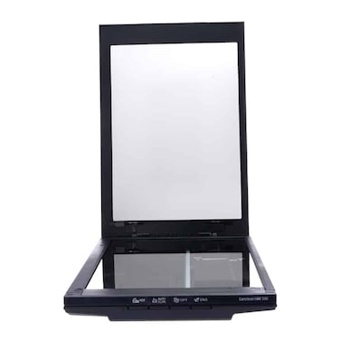 ماسح ضوئي كانون CanoScan LiDE 300 – مسح ضوئي مسطح عالي الدقة A4، دقة تصل إلى 2400 × 2400 نقطة في البوصة، تصميم مدمج، اتصال USB، أسود