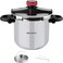 Muller Koch Stainless Steel Pressure Cooker 10L, Premium 18/10 Stainless Steel, Induction Base Compatible with All Cooktops - MK-5025