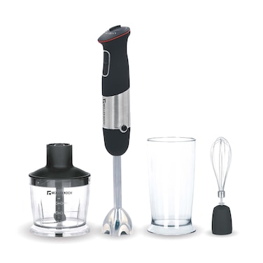 Muller Koch 4-in-1 Hand Blender, 1000 Watts, Black, MK-6053