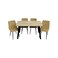 Wood Dining Table - 4 Chairs
