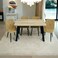 Wood Dining Table - 4 Chairs