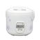 Dots Rice Cooker Steamer, 1.5L, 700W, White, RCD-002W