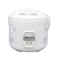 Dots Rice Cooker Steamer, 1.5L, 700W, White, RCD-002W