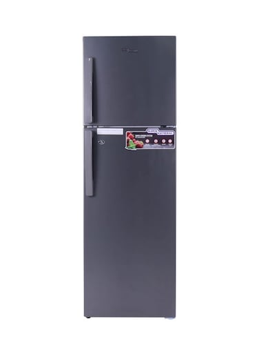 ثلاجة وفريزر بتركيبة علوية مزودة بضاغط عاكس وقفل ومفتاح مانع للتجمد سعة 245 لترًا KSGR360N فضي - ضمان لمدة 2 عام