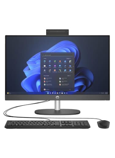 شاشة ProOne 245 G10 الكل في واحد مقاس 23.8 بوصة FHD، معالج AMD Ryzen 7-7730U/ذاكرة رام 8 جيجابايت/محرك أقراص SSD سعة 512 جيجابايت/رسومات AMD Radeon/نظام تشغيل Free Dos