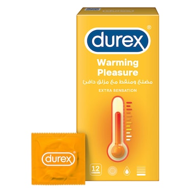 Durex Warming Pleasure Condom 12s
