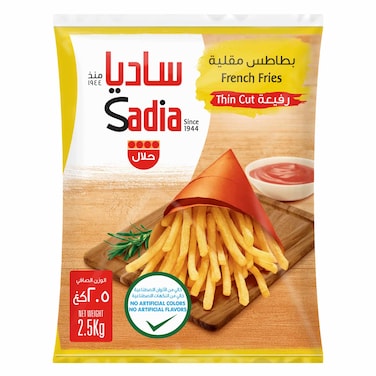Sadia Thin French Fries 2.5kg