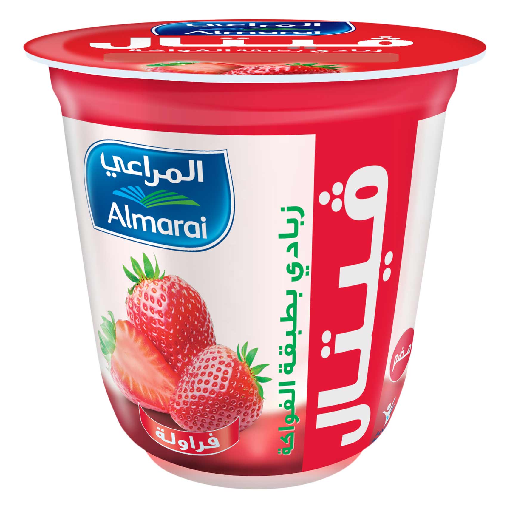 المراعي زبادي بالفراولة 140 جرام