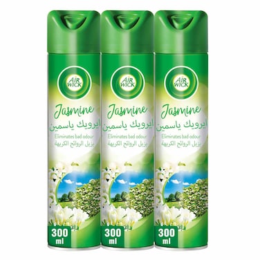 Air Wick Air Freshener, Jasmine Scent, 300ml x 3