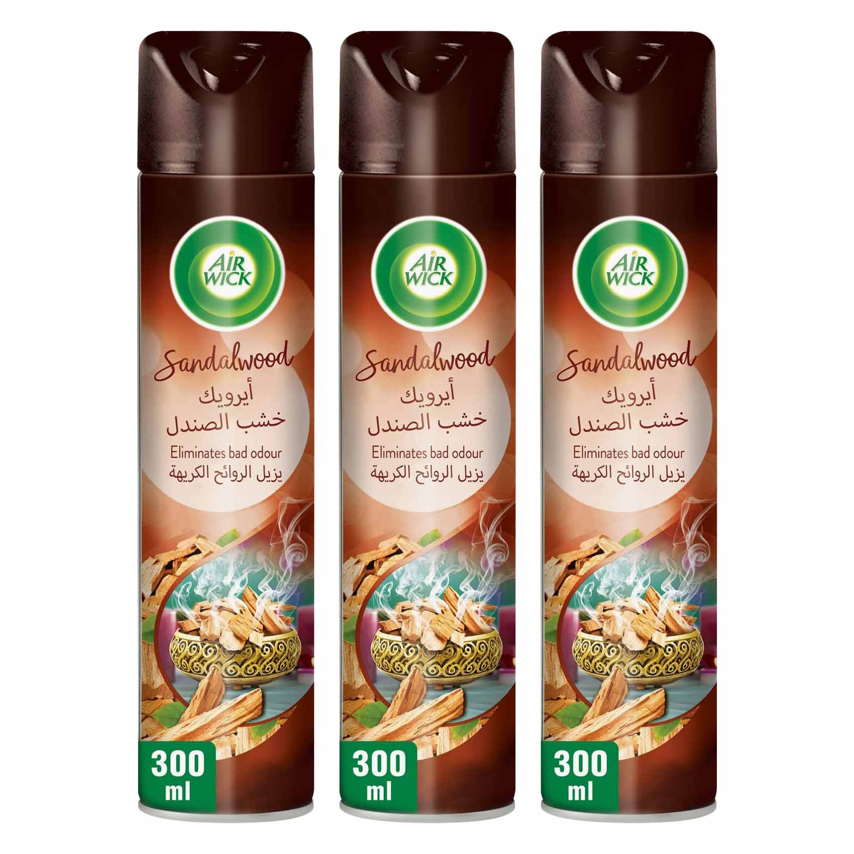 بخاخ إير ويك خشب الصندل، معطر للجو، 300 مل (3)