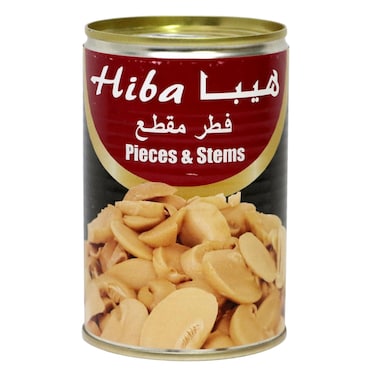هيبا فطر معلب مقطع شرائح 357 جرام