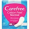 Carefree Cotton Unscented Pantyliners White 56 count