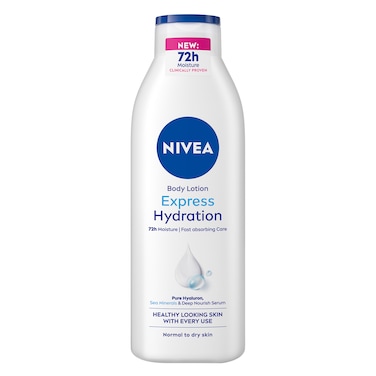 NIVEA Body Lotion Normal &amp; Dry Skin Express Hydration Sea Minerals 250ml