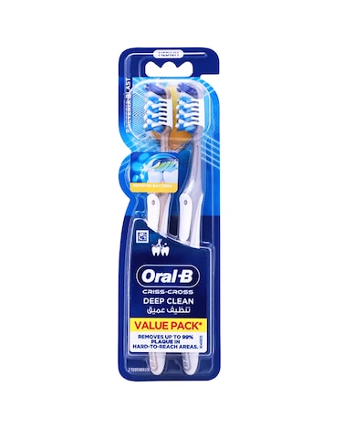 أورال-بي برو-إكسبرت – فرشاة أسنان متوسطة – عبوة 2