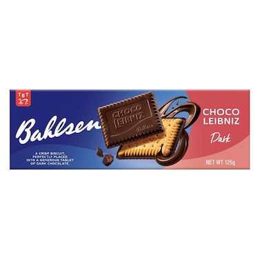 Bahlsen Leibniz Dark Chocolate Biscuit 125g