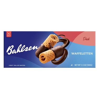 بالسين وافل بالشوكلاتة الغامقة 100 جرام