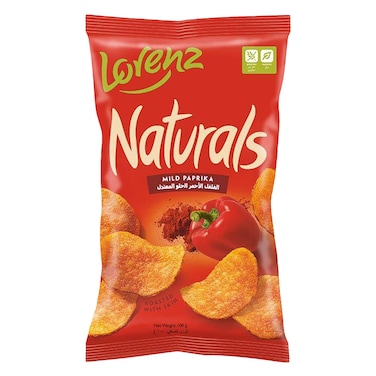 Lorenz Mild Paprika Naturals Snack 100g