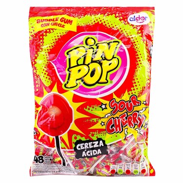 Pin Pop Lollipops 18g X 48 Pieces