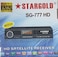 Stargold SG-777HD Full HD Satellite Receiver Automatic Network Search, 5000 Channels Editing Sorting Mpeg2 SD, Mpeg2 HD, H.264/AVC SD Multiple Languages, Dual Display, Software Upgrades Through USB
