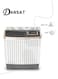 Top Loading Twin Tub Washing Machine, 6.5 KG DAN7TW White (Installation Not Included)