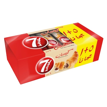 سفن دايز كروسان بحشوة الشوكولاتة 55 جرام × 5 + 1 مجاناً