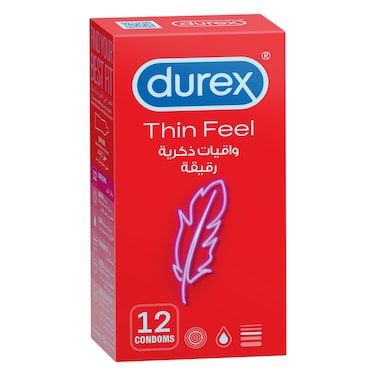 Durex Thin Feel Condom 12s