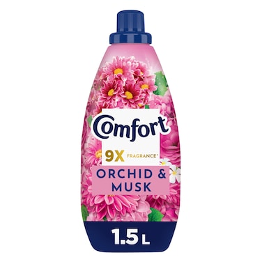 Comfort Concentrate Fabric Softener, Orchid &amp; Musk, 1.5L