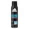 Adidas Ice Dive Fresh And Tonic Deodorant Body Spray Black 150ml