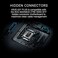 ASUS A31 Plus TG ARGB Black ATX PC Case (Pre-Installed ARGB Fans, Glass Front Panel, Compatible With Hidden Port Motherboards, 360MM Radiators, 380mm Graphics, Black)