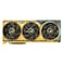 ASUS ROG Astral GeForce RTX 5090 Dhahab OC Edition, 32GB GDDR7, Quad-Fan Force Cooling, AI Performance 3593 TOPS, Gold