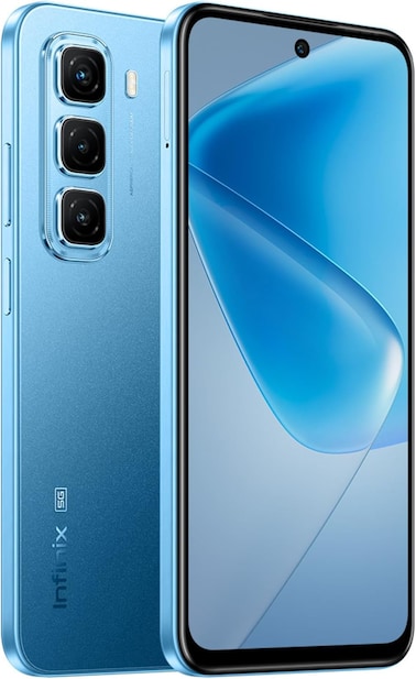 Infinix Hot 50 5G, 8+8GB RAM, 256GB, Vibrant Blue
