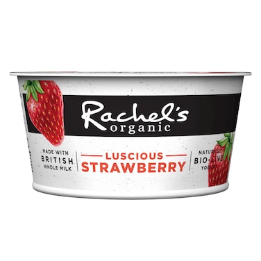 Rachel's Organic Luscious Strawberry Yoghurt 150g