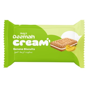 Deemah Banana Sandwich Biscuit 27g