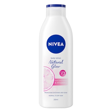 NIVEA Even Tone Body Lotion, Natural Glow Complex &amp; Vitamin C, UV Protection, All Skin Types, 250ml