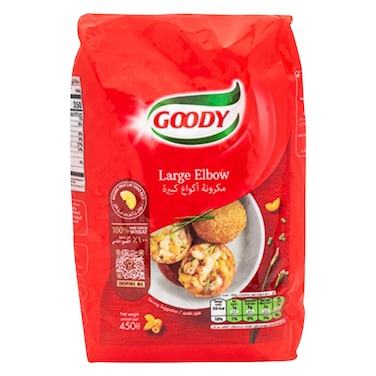 Goody Big Elbow Macaroni (NO.33) 450g