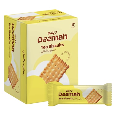 Deemah Tea Biscuits 80G &times;12