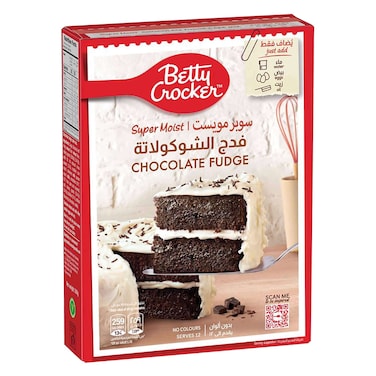 بيتي كروكر خليط كيك فدج الشوكولاتة 500 جرام