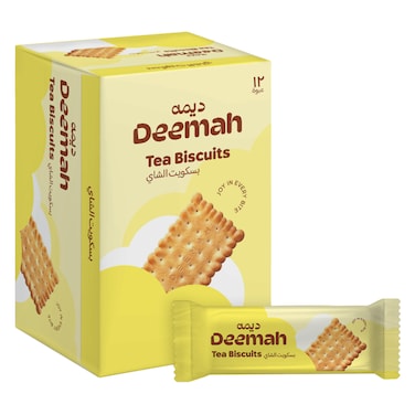 Deemah Tea Biscuits 150g &times;12 Pieces