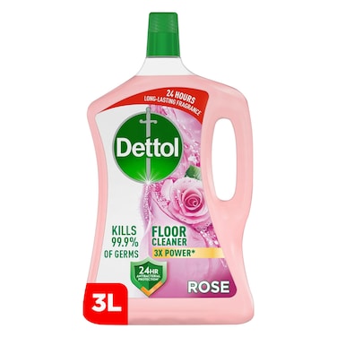 ديتول باور منظف الأرضيات المضاد للبكتريا برائحة الماء المنعش، 3 ليتر