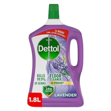 Dettol Antibacterial Floor Cleaner Lavender Scent, 1.8L