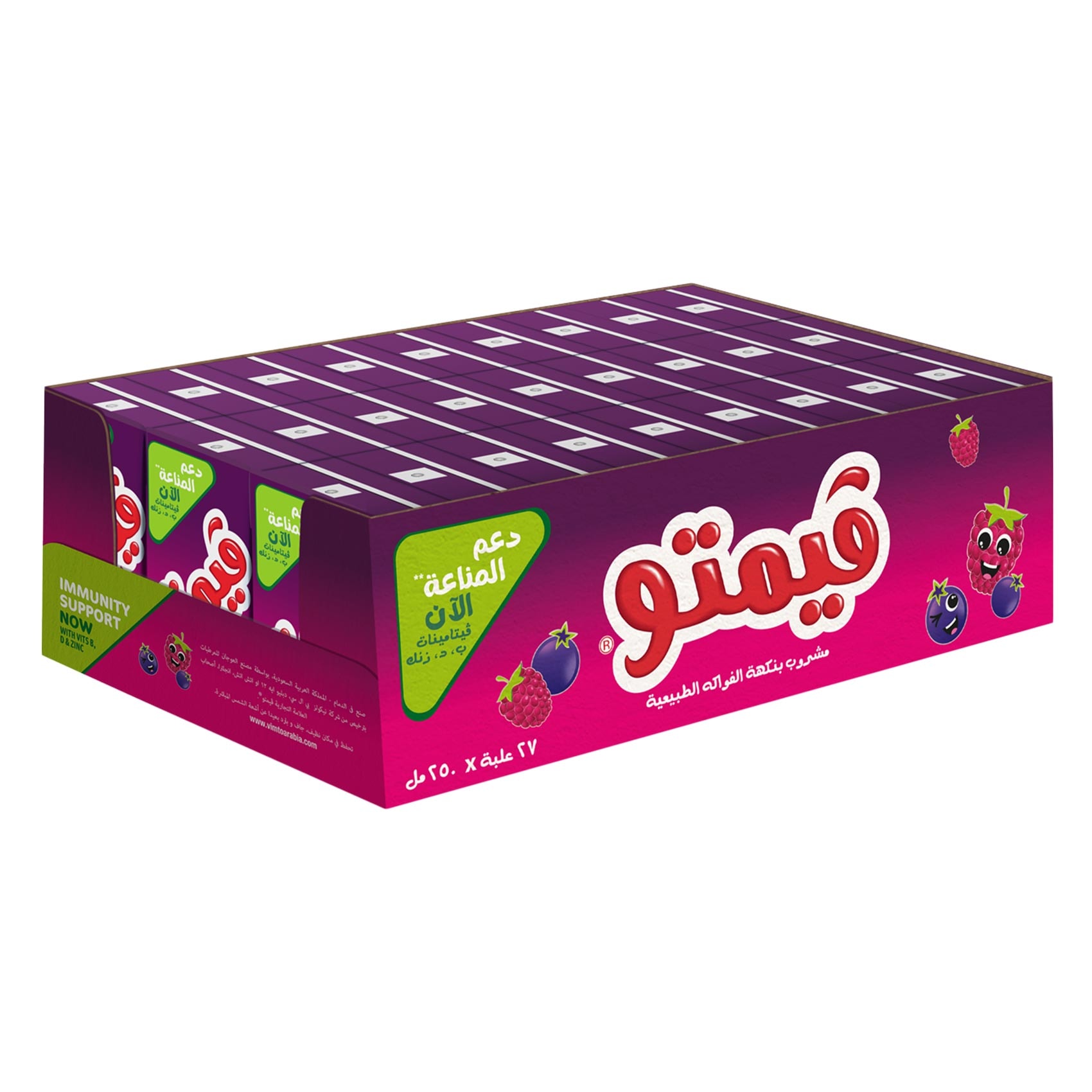 فيمتو مشروب فواكه 250 مل × 27 قطعة