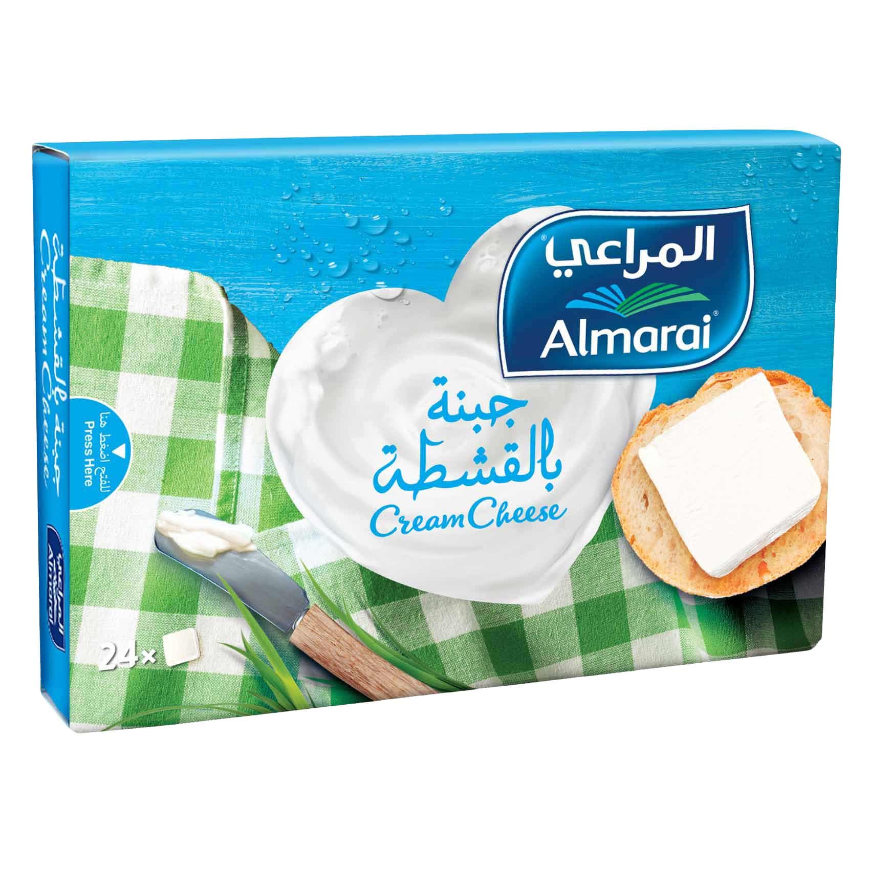 المراعي جبنة مربعات 432جرام × 24 قطعة