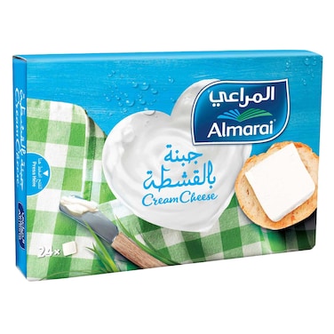 المراعي جبنة مربعات 432جرام × 24 قطعة