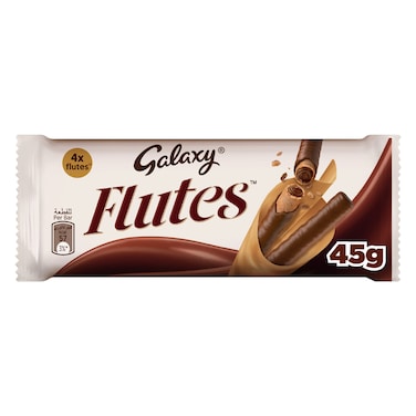 شوكولاتة جالكسي فلوتس، 4 أصابع، 45 جرام