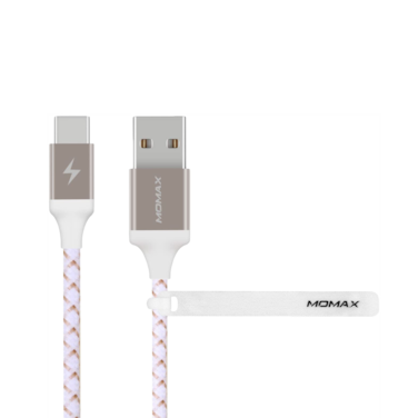 سلك شاحن موماكس زيرو Type-C الي USB بطول 1 م - ذهبي