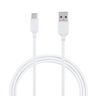 سلك شاحن موماكس زيرو USB إلى USB-C بطول 1م - أبيض